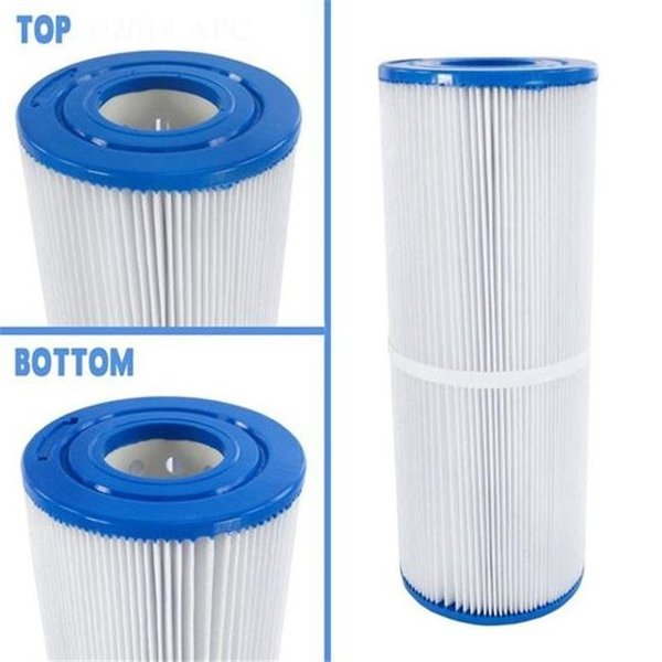 Filbur Filbur APCC7697 4.93 x 13.31 in. with 2.12 in. Top Style Pool & Spa Replacement Filter Cartridge; 25 sq ft. APCC7697